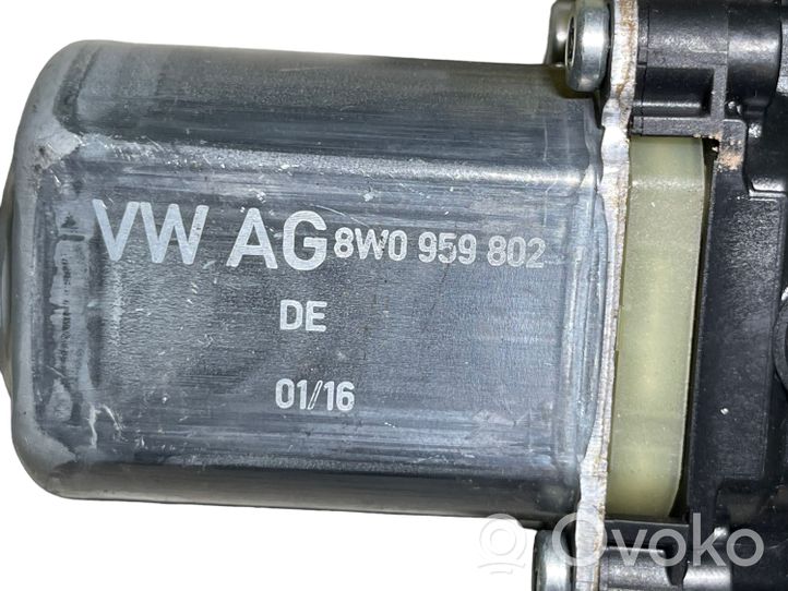 Audi A4 S4 B9 Motorino alzacristalli della portiera anteriore 8W0959802