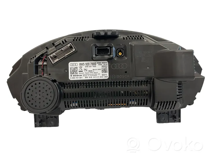 Audi A4 S4 B9 Compteur de vitesse tableau de bord 8W5920790D