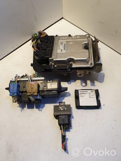 Volvo S40, V40 Kit calculateur ECU et verrouillage 30630049