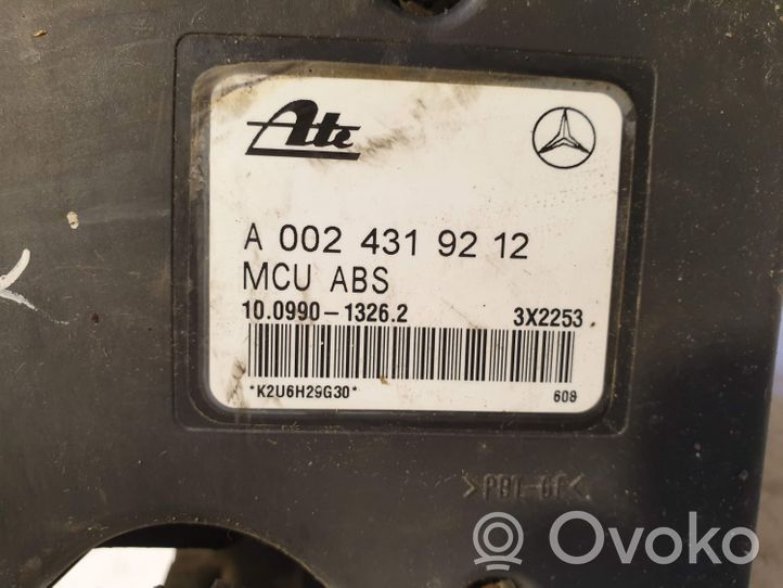 Mercedes-Benz C W202 ABS-pumppu A0024319212