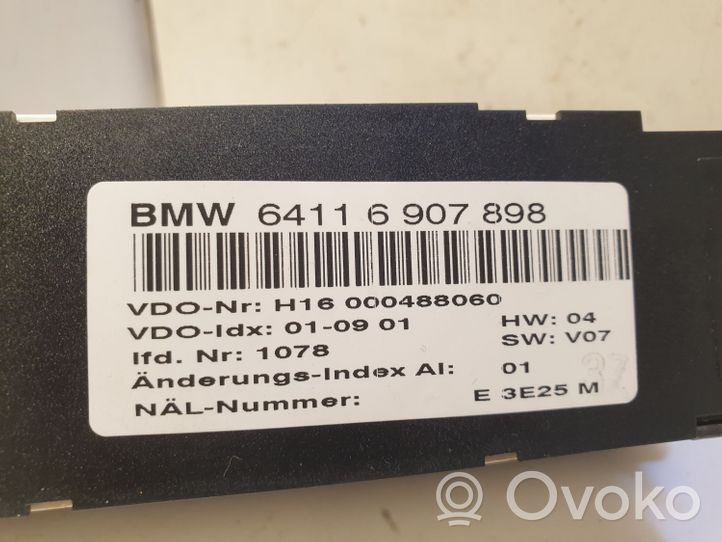 BMW 3 E46 Unité de contrôle climatisation / chauffage 64116907898