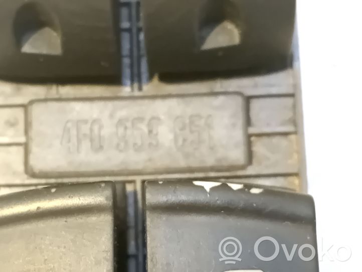 Audi A6 S6 C6 4F Interruttore di controllo dell’alzacristalli elettrico 4F0959851