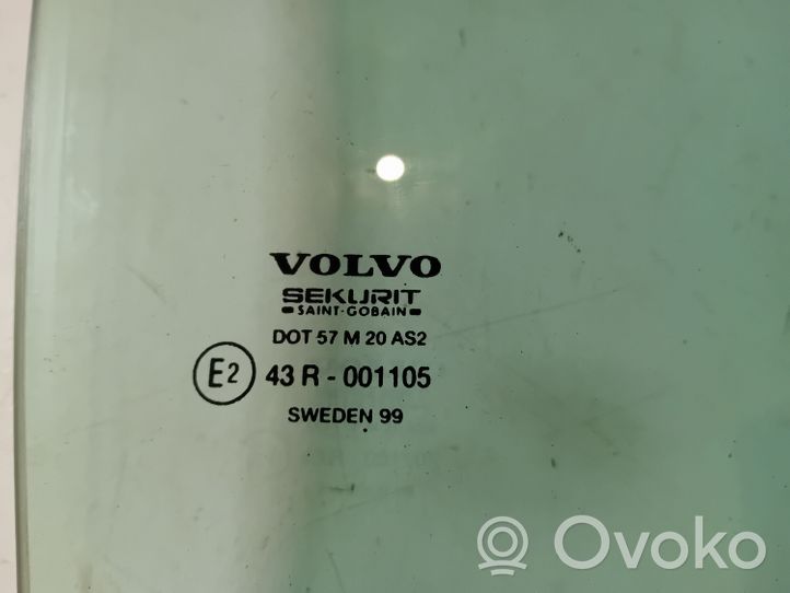Volvo S70  V70  V70 XC Vetro del finestrino della portiera posteriore 43R001105