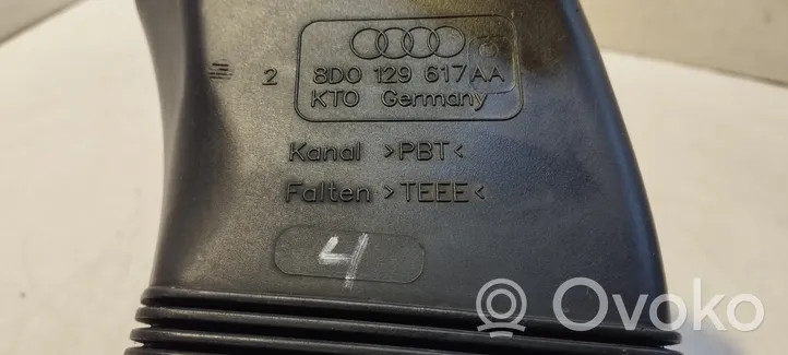 Audi A4 S4 B5 8D Ilmanoton kanavan osa 8D0129617AA