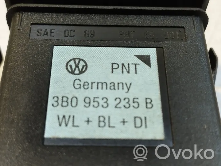 Volkswagen PASSAT B5 Включатель аварийных фонарей 3B0953235B