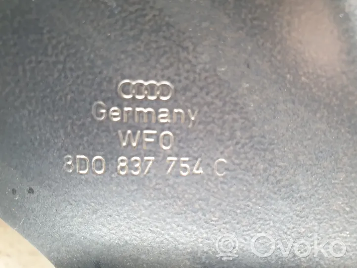 Audi A4 S4 B5 8D Meccanismo di sollevamento del finestrino anteriore senza motorino 8D0837754C