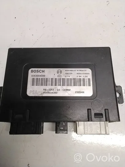 Citroen C6 Parking PDC control unit/module 9649604380