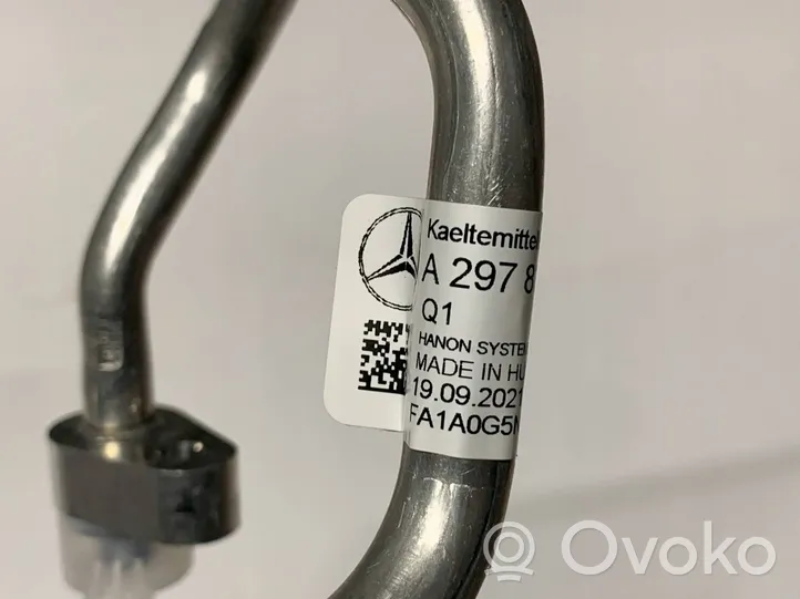 Mercedes-Benz EQE v295 Ilmastointilaitteen putki (A/C) A2978305301