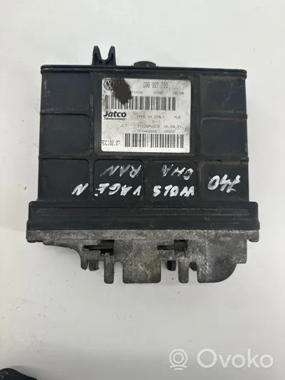 Volkswagen Sharan Module de contrôle de boîte de vitesses ECU 09B927750