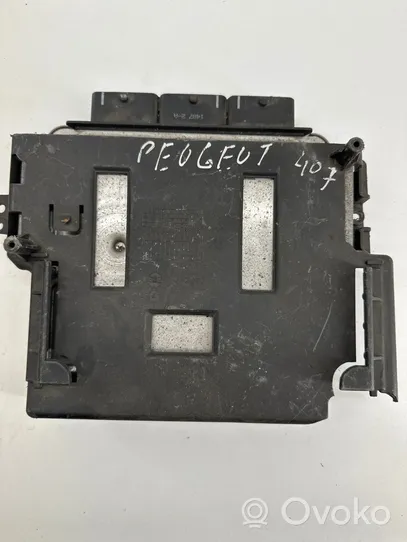 Peugeot 407 Engine control unit/module 9663731480