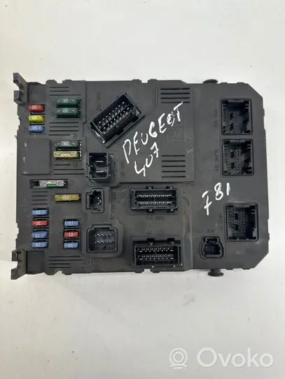 Peugeot 407 Kit centralina motore ECU e serratura 9655221180