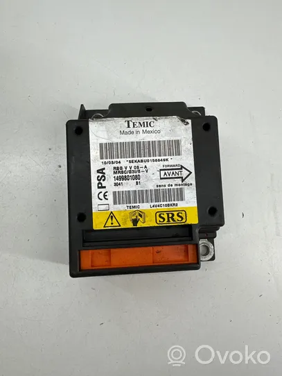 Peugeot 807 Airbag control unit/module 1499801080