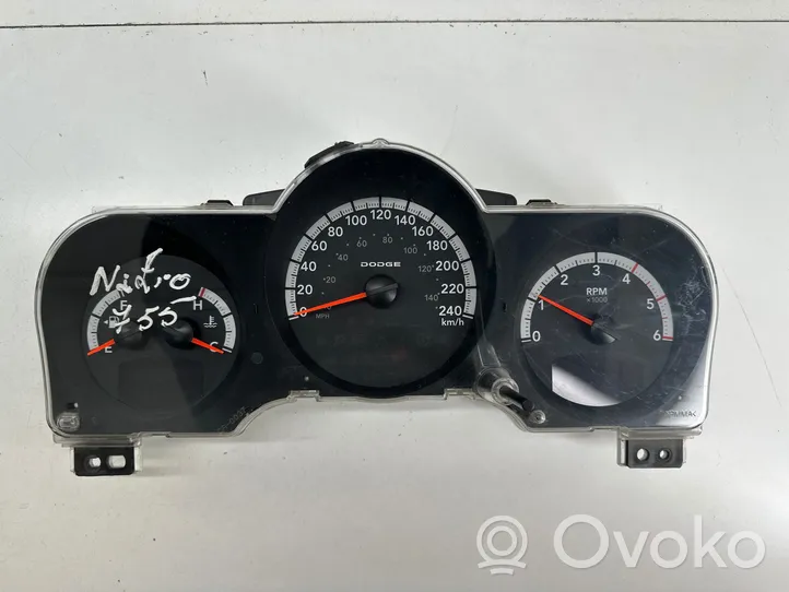 Dodge Nitro Compteur de vitesse tableau de bord 56044826AI