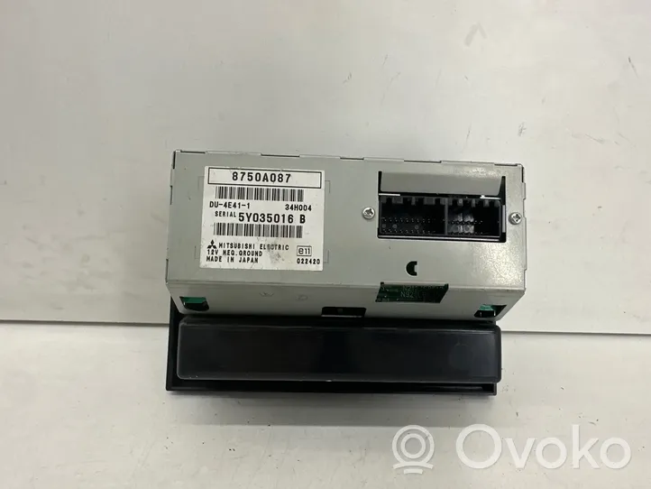 Mitsubishi Grandis Monitori/näyttö/pieni näyttö 8750A087