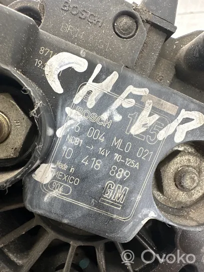 Chevrolet Trans Sport Generaattori/laturi 10418889