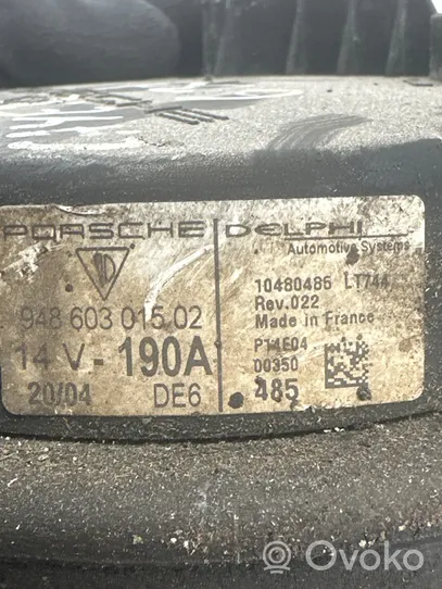 Porsche Cayenne (9PA) Generaattori/laturi 94860301502