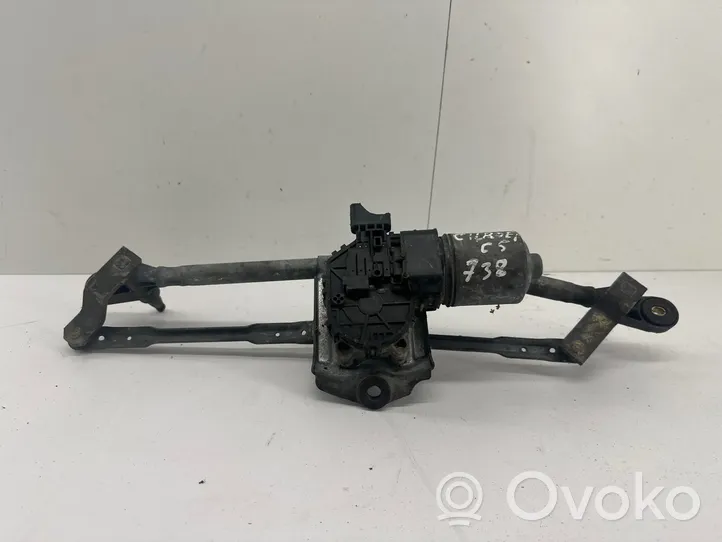 Citroen C5 Front wiper linkage and motor 0390241700