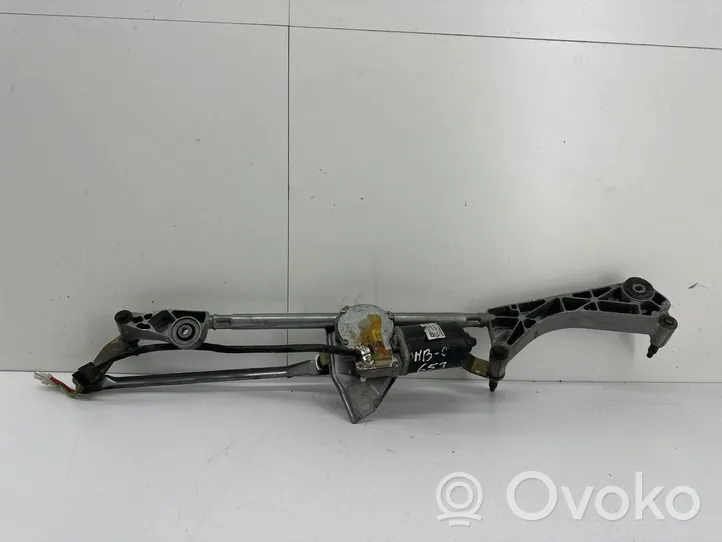 Mercedes-Benz C W203 Motor y varillaje del limpiaparabrisas delantero A2038200342