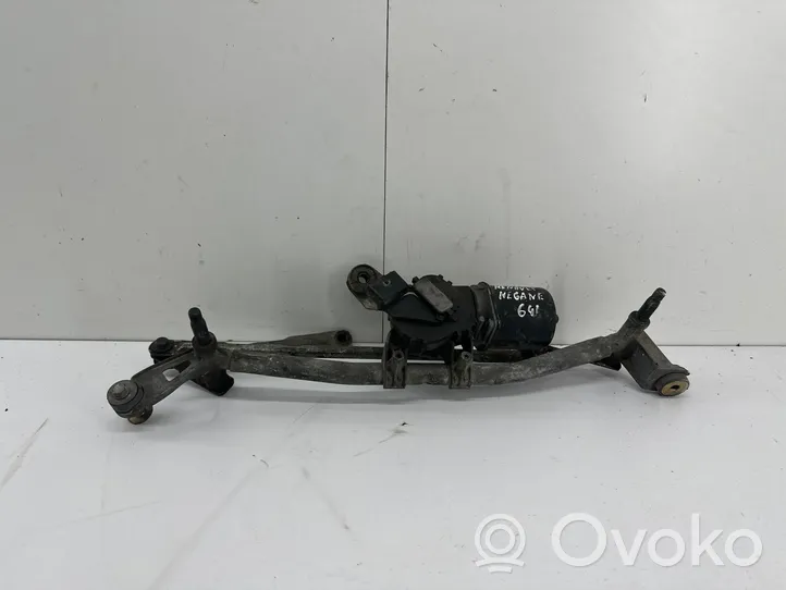 Renault Megane II Etupyyhkimen vivusto ja moottori 53671517