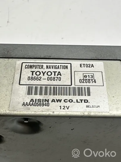 Toyota Avensis T250 Navigacijos (GPS) CD/DVD skaitytuvas 0866200870