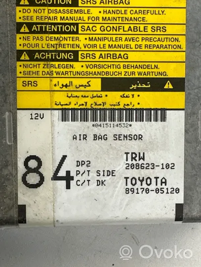 Toyota Avensis T250 Unidad de control/módulo del Airbag 8917005120