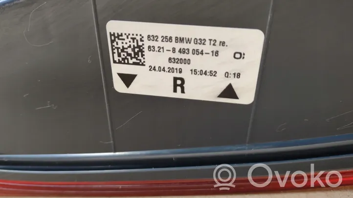 BMW 6 G32 Gran Turismo Feux arrière sur hayon 8493054