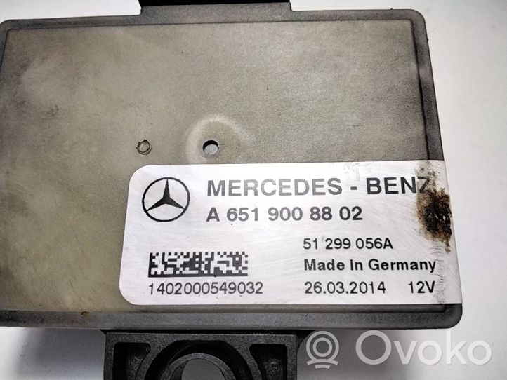 Mercedes-Benz Sprinter W907 W910 Glow plug pre-heat relay A6519008802