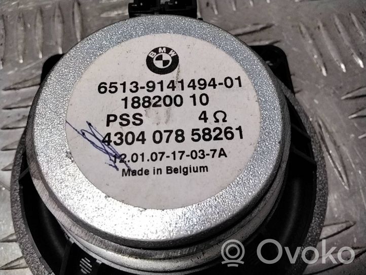 BMW X3 E83 Haut-parleur de porte avant 9141494