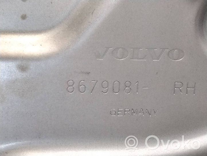 Volvo V50 Mécanisme de lève-vitre avant sans moteur 8679081