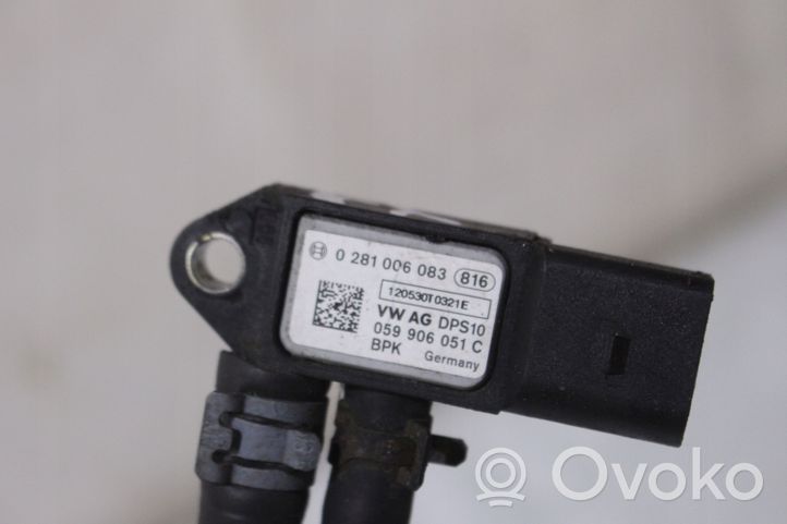 Seat Ibiza IV (6J,6P) Sensore di pressione dei gas di scarico 059906051C