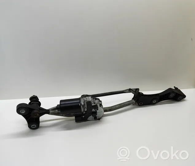 BMW 5 E60 E61 Tiranti e motorino del tergicristallo anteriore 6987475