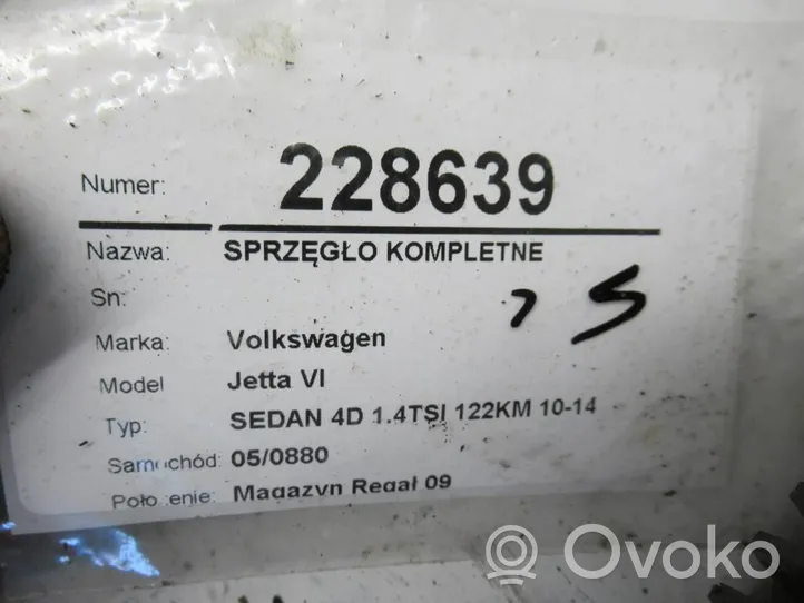 Volkswagen Jetta VI Clutch set kit 