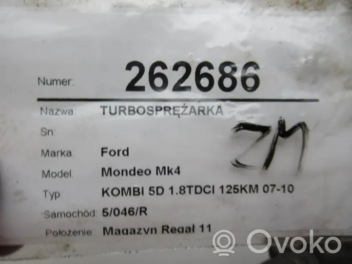 Ford Mondeo MK IV Turbina 7G9Q-6K682-BD