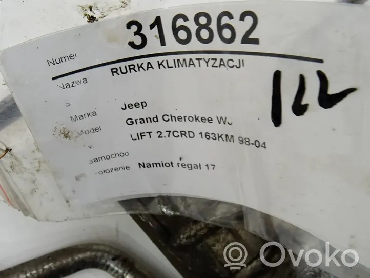 Jeep Grand Cherokee (WJ) Gaisa kondicioniera caurulīte (-es) / šļūtene (-es) 