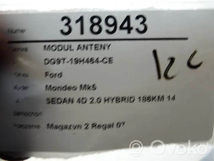 Ford Mondeo MK V Muut ohjainlaitteet/moduulit DG9T-19H464-CE