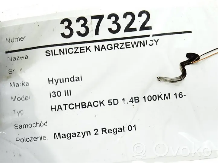 Hyundai i30 Silniczek nagrzewnicy EA1F0-EDFAA02