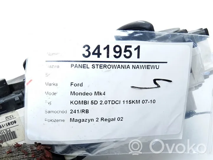 Ford Mondeo MK IV Interruttore ventola abitacolo 6G91-19980-BF