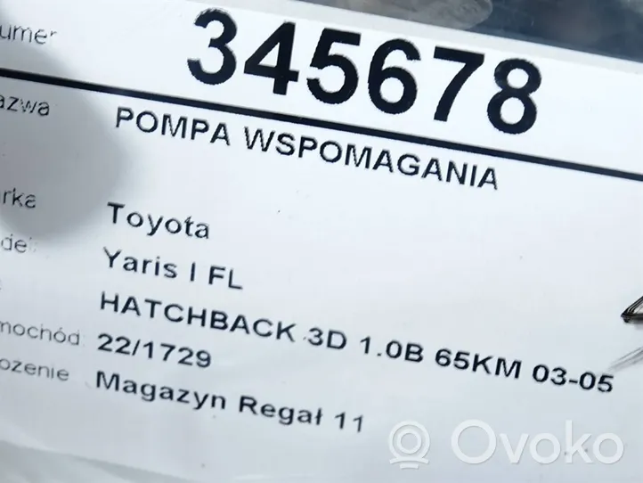 Toyota Yaris Pompa wspomagania układu kierowniczego 6900000792