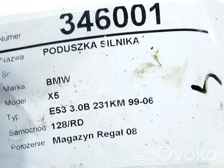 BMW X5 E53 Válvula de vacío del soporte de motor 6758430
