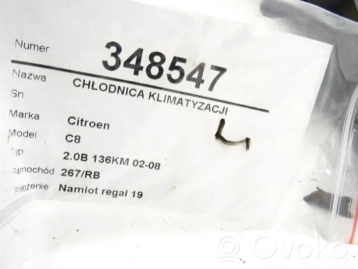 Citroen C8 Jäähdyttimen lauhdutin 1489398080