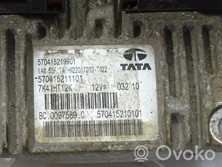 Tata Indica Vista II Unité de commande, module ECU de moteur 570415211101