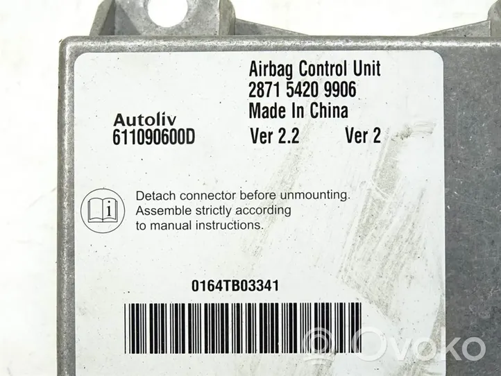 Tata Indica Vista II Sensore d’urto/d'impatto apertura airbag 287154209906