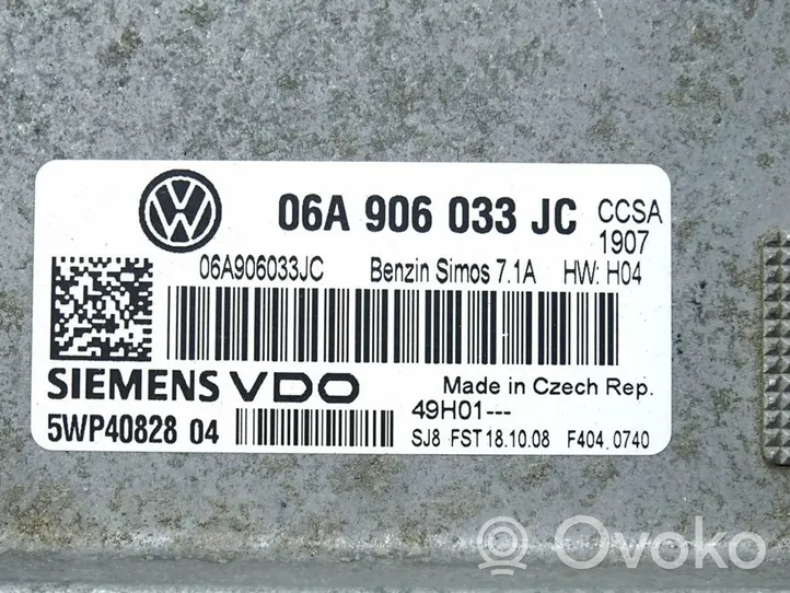 Seat Altea XL Блок управления двигателем ECU 06A906033JC