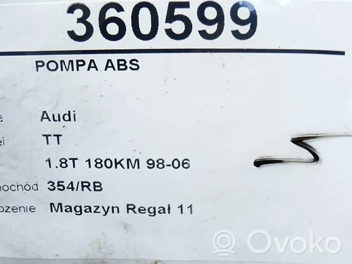 Audi TT Mk1 Pompa ABS 8N0614417