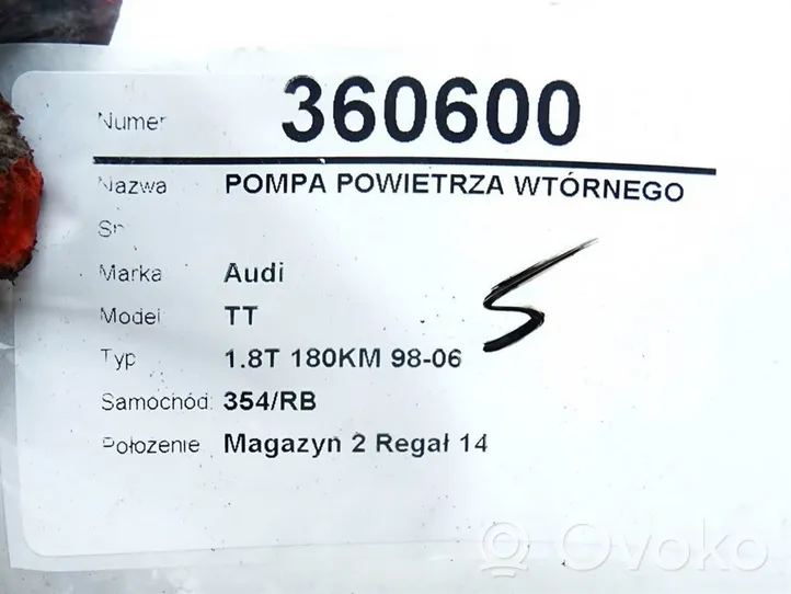 Audi TT Mk1 Pompa powietrza wtórnego 1J0906517C