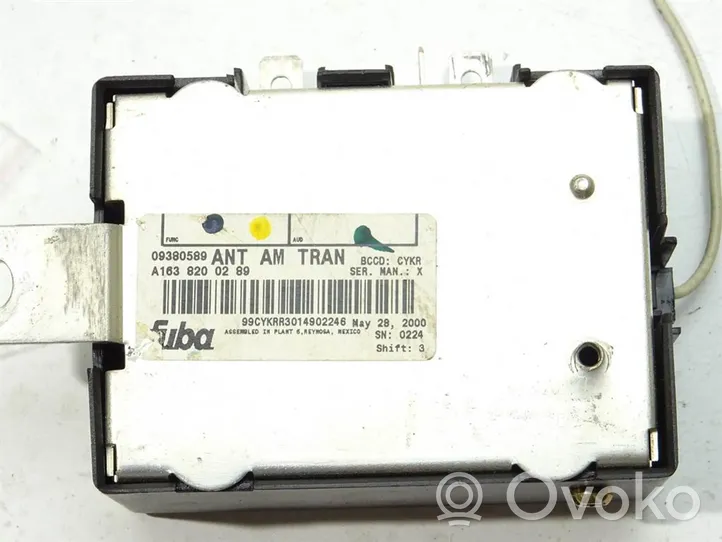 Mercedes-Benz ML W163 Radio antena 1638200289