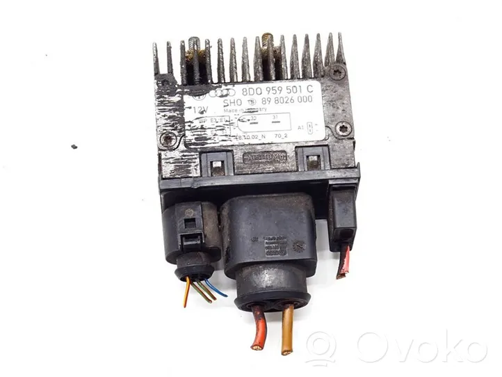 Audi A6 Allroad C5 Module de commande de ventilateur 8D0959501