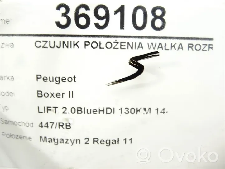 Peugeot Boxer Czujnik pozycji wału rozrządu 9674262380