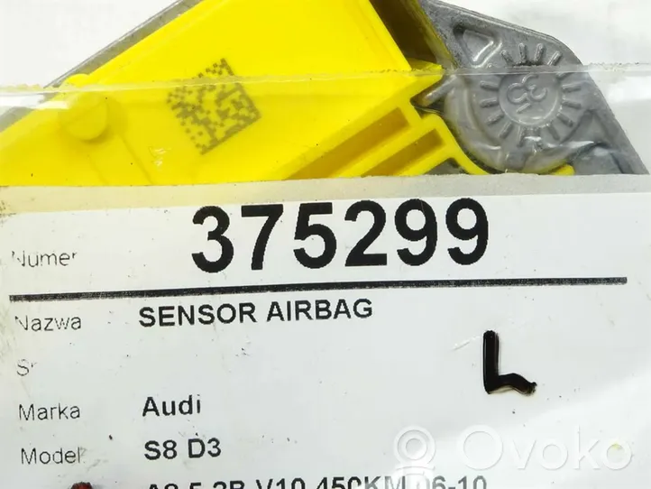 Audi A8 S8 D3 4E Sensore d’urto/d'impatto apertura airbag 4E0959655L