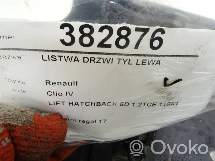 Renault Clio IV Listwa drzwi tylnych 